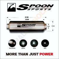 ราคา RESONATOR SPOON SPORTS STAINLESS AVAILABLE HONDA JAZZ - CIVIC - LANCER - BMW - GALANT - VIOS - BRIO - VELOZ - ESTILO - ETC (42677171456)