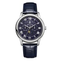 ราคา Solvil et Titus (โซวิล เอ ติตัส) นาฬิกาผู้ชาย Classicist มัลติฟังก์ชัน ควอตซ์ หนัง 41มม. (W06-03322) (25168398178)