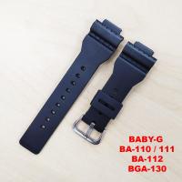 ราคา สายคล้องคอสําหรับ Casio BABY-G BA110 BA111 BA112 BA130 BA120 สายนาฬิกา PU นาฬิกา Tali Jam Baby-G (18789190941)