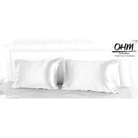 ราคา OHM ปลอกหมอนหนุน ผ้าเครปซาติน 220 เส้น (แพคคู่) สีงาช้าง (904879522)