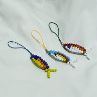 ราคา Beaded lucly fish keycharm keychain พวงกุญแจ ลูกปัด ปลานำโชค (3673248)