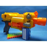 ราคา ปืนNerf ระบบไฟฟ้า N-Strike Barricade RV-10 ปืนเนิฟราคาถูกยิงแบบ เซมิ-ออโต้ลูกโม่10นัด (22414573853)