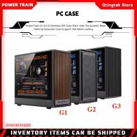 ราคา Power Train G1 G2 G3 Desktop ATX Case Glass Side Transparent Mesh Gaming Computer Case Support 360 Water cooling (43410204707)