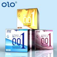 ราคา OLO Basic Thin 001 condoms10pcs 50/52/54mm ถุงยางอนามัยรุ่นอัพเกรด ถุงยางอนามัย แบบบาง ขนาด (41654299295)