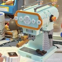 ราคา **ตัวต่อเครื่องชงกาแฟเสมือนจริง DIY ของสะสมสำหรับผู้ใหญ่ ของขวัญพรีเมียม ชุดเครื่องใช้ในครัวมินิเชฟ ของตกแต่งบ้านสไตล์น่ารัก** (29680947003)