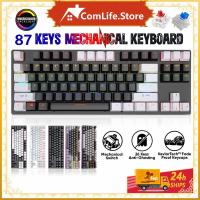 ราคา HTO Mechanical Keyboardคีย์บอร์ดเกมผสมสีปุ่มกด True Mechanical Keyboard PC Keyboard RGB Gaming RGB Leaven (53853558187)