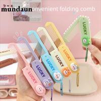 ราคา MUNDAUN หวีพับ, หวีเด็ก Kawaii Multicolor, แบบพกพามินิการ์ตูนสบายเครื่องมือดูแลเส้นผมเด็กของขวัญ (49704103248)