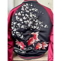 ราคา เสื้อ sukajan jacket เสื้อปักลายญี่ปุ่น เสื้อซูกะจัน สุกะจัน ปักปลาทอง (28821336568)