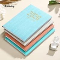 ราคา TECHWONG 2026 Schedule Book, A5 พร้อมหนังสือนัดหมายปฏิทิน, To Do List สมุดบันทึกไดอารี่ภาษาอังกฤษนักเรียน (49952921915)