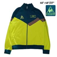 ราคา LE COQ SPORTIF JACKET LA MARQUE DES TRICOLORES เสื้อแจ็คเกตวอร์ม เลอคอช สีเขียว ซิปเดิม มือสอง สภาพดีมาก (27255638992)