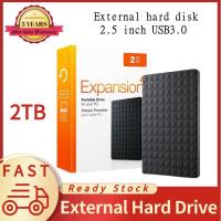 ราคา SEAGATE External Hard Disk 1TB /2TB HDD ฮาร์ดดิสก์แบบพกพา Hard Drive ที่เก็บข้อมูลแบบพกพา รับประกัน 3 ปี (22847441187)