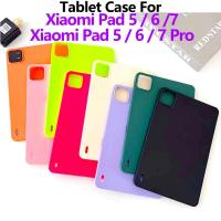 ราคา สําหรับXiaomi Pad 5 6 11.0 Pad 7 11.2 นิ้ว 2023 Xiaomi Pad 5 6 Pro 5G Pad 7 Proสีสันป้องกันซิลิคอนสําหรับXiaomi Pad 5 6 7 Pro PAD5 6 7PROปลอก (45050871872)