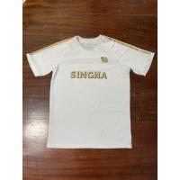 ราคา เสื้อยืดคอกลม เสื้อบอล สิงห์ Singha แท้ ‼️ (19651436273)