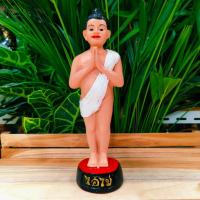 ราคา กุมารไอ้ไข่วัดเจดีย์ ไอ้ไข่วัดเจดีย์ รุ่นนี้ขายดีมากๆ เนื้อเรซิ่น สีทองโบราณ ขนาดกว้าง 3 นิ้ว สูง 25 cm[thepneramit484] (23637638586)