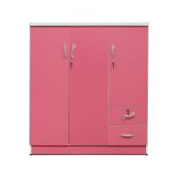 ราคา ตู้เสื้อผ้าเด็ก 120 ซม. 3 บานเปิด 2 ลิ้นชักข้าง รุ่น T35 (44403498526)