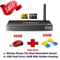 ราคา Android Box Pro ON SALE Himedia H8 Lite Octa Core 64bit Android UHDTV Box OS 5.1 Lollipop+Wireless #162 (649120810)