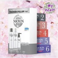 ราคา Nioxin Trial Kit System 1,3,5 (150/150/50 ml) System 2,4,6 (150/150/40 ml) ชุดแชมพู สำหรับคนผมบาง (20736880601)