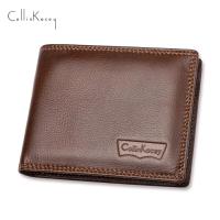 ราคา Dompet Lelaki Kulit Lembu/ Retro แฟชั่นหนังผู้ชายกระเป๋าสตางค์สั้นกระเป๋าสตางค์ชาย (44376018122)