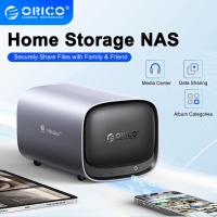 ราคา ORICO Dual bay NAS MetaCube ในครัวเรือนสําหรับ 3.5 "HDD M.2 NVMe SSD เครือข่าย Nas Server Storage Remote Access พร้อม Raid NAS (56753863905)