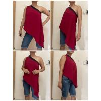 ราคา ส่งต่อ เสื้อแขนกุด ปลายเฉียง สภาพดีมากก (14148311185)