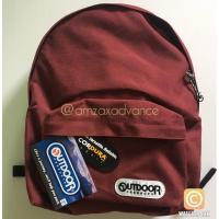 ราคา กระเป๋าเป้ OutDoor แท้% OutDoor new gen Codura Fabric red wine (3660734956)