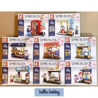 ราคา เลโก้จีน Sembo Block 601078 Japanese mini street (3932324180)