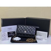 ราคา New CHANEL WOC 7.5” Black caviar GHW HOLO30 HOLOล่าสุดๆๆๆ อะไหล่ทอง (7057440531)