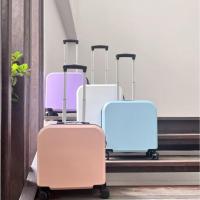 ราคา SIMMAกระเป๋าเดินทางขนาด 18 นิ้ว สีม่วง ฟ้า ชมพู พร้อมขึ้นเครื่อง (28560818722)