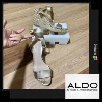 ราคา รองเท้าส้นตึก ALDO สายรัดข้อสวยมาก (18623713212)