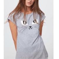 ราคา เสื้อยืด cc-oo ลายแมว ของแท้ (3214758615)