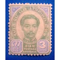 ราคา แสตมป์ไทย ชุดที่ 2 พระพักตร์ตรง ชนิดราคา 3 อัฐ (26665836247)