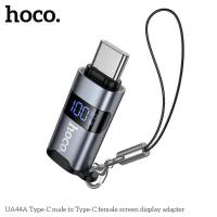 ราคา HOCO UA44 UA44A อะแดปเตอร์แปลงหัวชาร์จ พร้อมหน้าจอบอกกำลังไฟ iOS to TC PD 30W / TC to TC 100W ตัวแปลงหัวชาร์จ hc5 (55253905698)