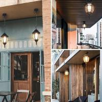 ราคา ✘⊕โคมไฟติดผนังภายนอก กันน้ำ บันไดทางเดิน สวน โคมไฟ LED ประตู รั้ว ศาลากลางแจ้ง ระเบียง โคมไฟติดผนังทางเดิน (19667782493)