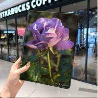 ราคา ดอกไม้สําหรับเคสiPad mini Pro-11in10th-10.9inหมุนTriple Fold 7th 6th 8th 9th 10th 2021 Morandiการป้องกันสองด้านX-(4120)-1 (52552540051)