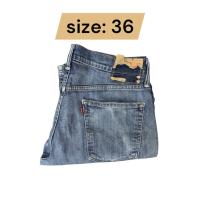 ราคา กางเกงยีนส์ ลีวาย 514 เอว36 ยาว 41.5 ขา 8.5 มือสอง รหัสs36 (24145407582)