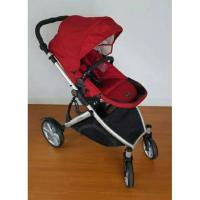 ราคา Britax b-ready รถเข็นเด็ก รุ่น B-ready สีแดง มือสอง สภาพ 90% (16903498105)