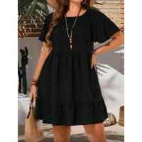 ราคา Emery Rose เดรสคนอ้วน เดรสสีดำ ชุดเดรส อก 44-54 (52551129004)