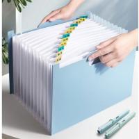 ราคา แฟ้มตั้งโต๊ะยืดหด 13ช่อง A4 ตั้ง/นอน แฟ้มเอกสาร ที่ใส่เอกสาร กล่องใส่เอกสาร แฟ้ม อุปกรณ์สำนักงาน File Folder เวอร์ชั่นหน (27233916336)