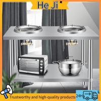 ราคา KTCH เคาน์เตอร์ครัวสแตนเลส 304 โต๊ะสแตนเลสครัว โต๊ะสแตนเลส 2 ชั้นหลุมเดียว/หลุมคู่ โต๊ะสแตนเลส (24926939299)