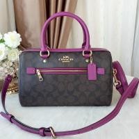 ราคา Coach 83607 Rowan Satchel กระเป๋าทรงหมอน (40764043138)