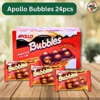 ราคา [CM] A1088 Apollo Bubbles Chocolate Wafer Bar Wafer Bar Coklat Chocolate Coated Crunchy Wafer ( 24 ชิ้น) ฮาลาล (50301663341)