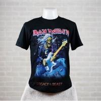 ราคา เสื้อวง Iron Maiden ลิขสิทธิ์แท้100% ลาย EDDIE ON BASS (16496286273)