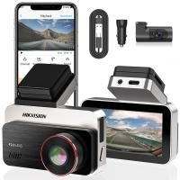 ราคา HIKVISION C200S Dash Cam 1080P Typec Full HD Car Camera บันทึกขณะจอดรถ 24 ชม กล้องติดรถยนต์หน้า+หลัง +Wi-Fi ในตัว (24492071581)