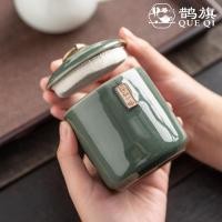 ราคา [ธงนกกางเขน] กระป๋องชาย้อนยุคจีนกระป๋องเปล่ากระป๋องปิดผนึกกระป๋องเก็บชากระป๋องพอร์ซเลนกระป๋องเก็บชาครัวเรือนชาเขียวชาดํา (42414405954)