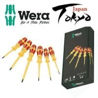 ราคา [สินค้า Wera แท้ 100%] WERA ชุดไขควงหุ้มฉนวน 6 ชิ้น ชุดบวก/ลบ 051575 (28121287747)