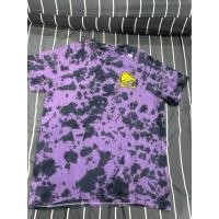 ราคา เสื้อยืดมัดย้อมแบรนด์ usa มือสอง สีม่วง สภาพ 80% (44455444826)