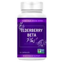 ราคา อาหารเสริม Elderberry Beta Plus+ ผลิตภัณฑ์เสริมอาหาร สารสกัดเอลเดอร์เบอร์รี่ [ 1 กระปุก 30 แค็ปซูล ] (23182163008)