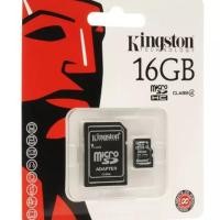ราคา Kingston Micro SD 16 GB Class 4 ของแท้ 100% (1702033720)