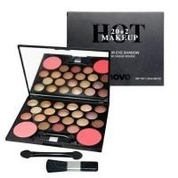 ราคา novo Matte Eyeshadow disc Powder Palette อายแชโดว์ (3738321480)