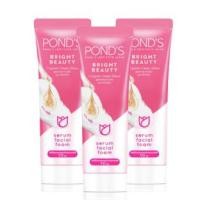 ราคา (50g/แพ็ค3) Pond's พอนด์ส ไบรท์ บิวตี้ โฟมล้างหน้า ผิวกระจ่างใส ลดจุดดำ (20593660088)